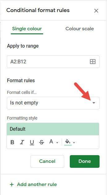 Hướng dẫn cách so sánh hai cột trong Google Sheets